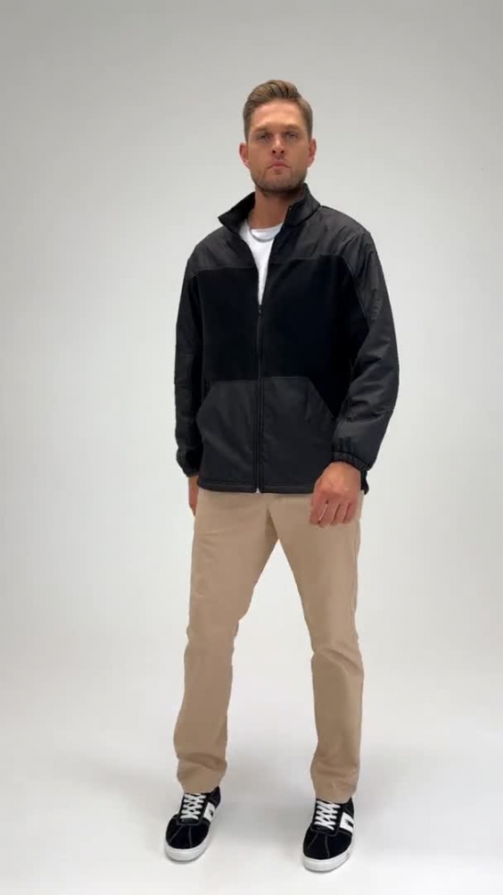 Толстовка СПЕЦ комбинированная черная